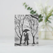 Carte Postale Baisers de Rainy Day (Debout devant)