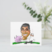 Carte Postale Baisers de Usa GEORGE (Debout devant)