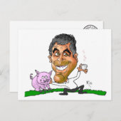 Carte Postale Baisers de Usa GEORGE (Devant / Derrière)