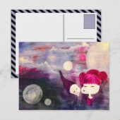 Carte Postale baisers innocents (Devant / Derrière)