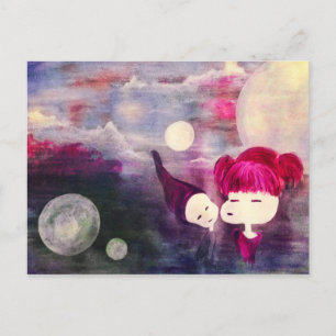 Carte Postale baisers innocents