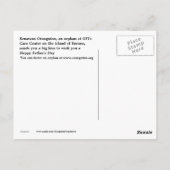 Carte Postale Baisers Wild Fête des pères (Dos)