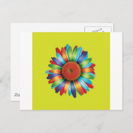 Carte Postale Baisy multicolore (Devant / Derrière)