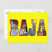 Carte postale Baja (Devant / Derrière)