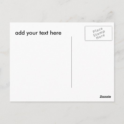 Carte postale Baja (Dos)