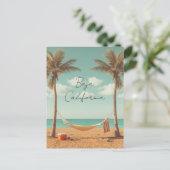 Carte Postale Baja California Beach Travel (Debout devant)