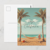 Carte Postale Baja California Beach Travel (Devant / Derrière)