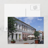 Carte Postale Baja - Hongrie (Devant / Derrière)