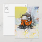 Carte Postale Bajaj (Devant / Derrière)