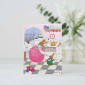 Carte postale Baking Bunny (Debout devant)