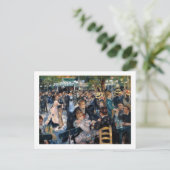 Carte Postale Bal au Moulin de la Galette, Auguste Renoir (Debout devant)