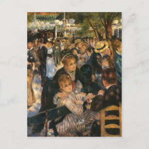 Carte Postale Bal du Galette de Renoir (1876)