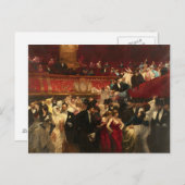 Carte Postale Bal Masquerade - Hermans (Devant / Derrière)