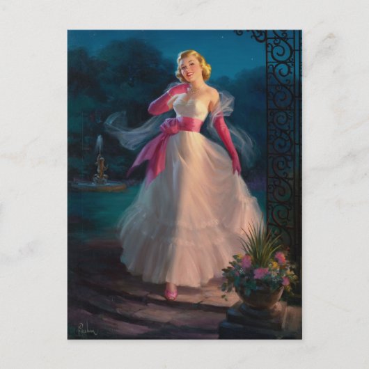 Carte Postale Balade au clair de lune (Devant)