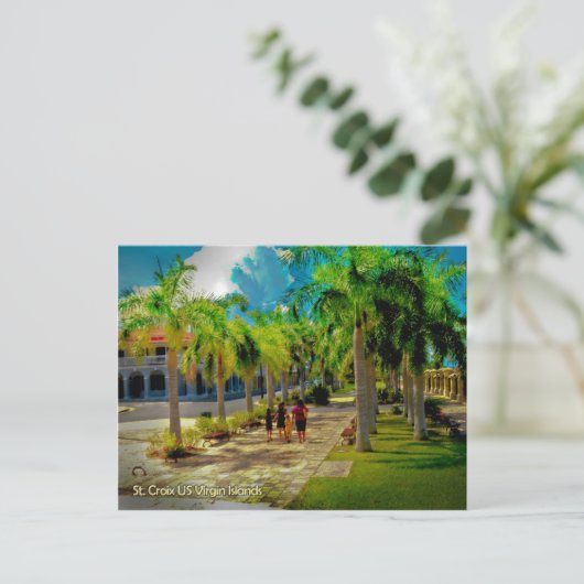 Carte Postale Balade dans les îles Vierges Frederiksted (Debout devant)