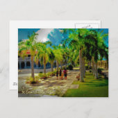 Carte Postale Balade dans les îles Vierges Frederiksted (Devant / Derrière)