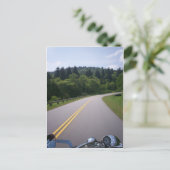 Carte Postale Balade en moto Blue Ridge (Debout devant)