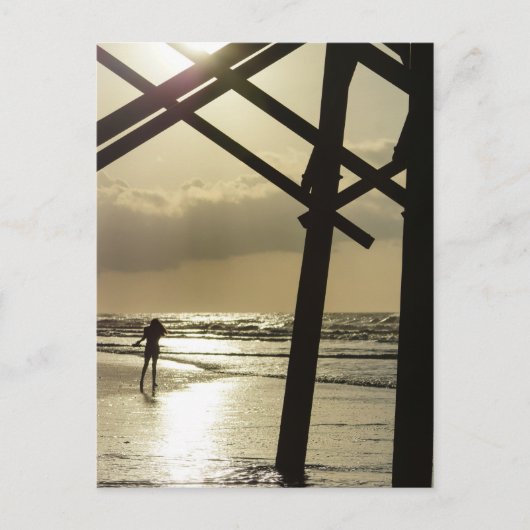 Carte Postale Balade en or (Devant)