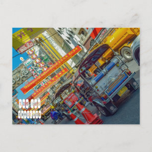 Carte Postale Balade en tuk à Bangkok
