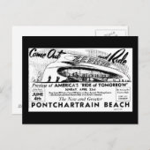 Carte Postale Balades à Pontchartrain Beach, Zephyr (Devant / Derrière)