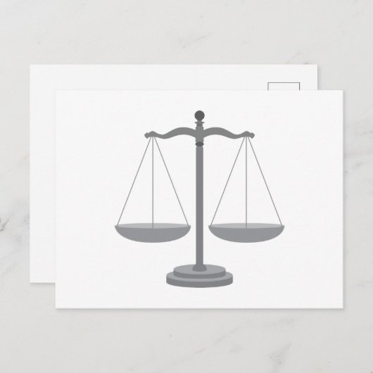 Carte Postale Balance (Devant / Derrière)