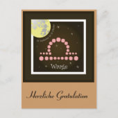 Carte Postale Balance 24 septembre au 23 octobre (Devant)