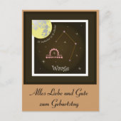 Carte Postale Balance 24 septembre au 23 octobre (Devant)