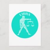Carte Postale Balance, Signe du zodiaque, Horoscope, Astrologie (Devant)