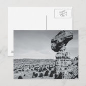 Carte Postale Balancing Rock, Nouveau-Mexique 2 (Devant / Derrière)