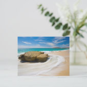 Carte Postale Balançoire Sur La Plage (Debout devant)