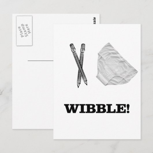 Carte Postale Balayage (Devant / Derrière)