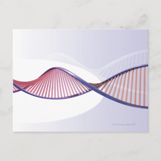 Carte Postale Balayage ADN 3D (Devant)