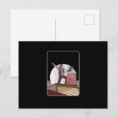 Carte Postale Balayage de la cheminée de nuit Mond Sweeper cadea (Devant / Derrière)