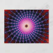 Carte Postale Balayage Fractal Swirl (Devant)