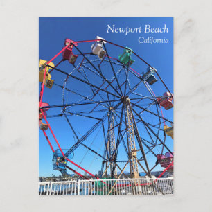 Carte Postale Balboa Fun Zone, Newport Beach, Californie