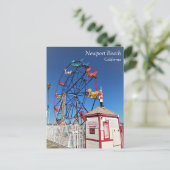 Carte Postale Balboa Fun Zone, Newport Beach, Californie (Debout devant)