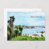 Carte Postale Balboa Island, CA (Devant / Derrière)
