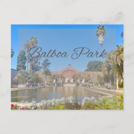 Carte postale Balboa Park (Devant)