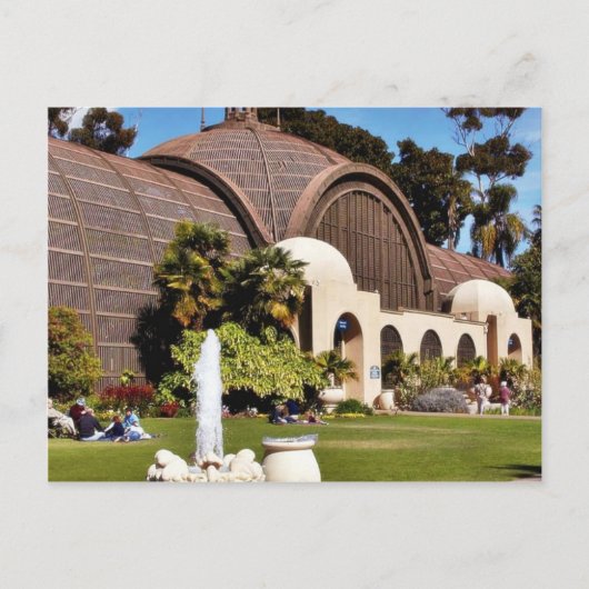 Carte Postale Balboa Park Arboreum San Diego (Devant)