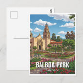 Carte Postale Balboa Park San Diego CA Travel (Devant / Derrière)