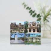 Carte Postale Balboa Park, San Diego, Californie (Debout devant)