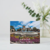 Carte Postale Balboa Park, San Diego, Californie (Debout devant)