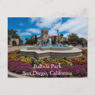 Carte Postale Balboa Park, San Diego, Californie
