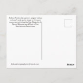 Carte Postale Balboa Park Sepia Tone (Dos)