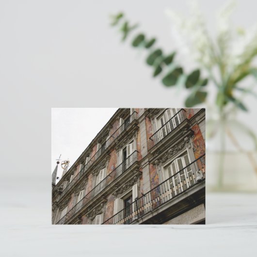 Carte Postale Balcon (Debout devant)