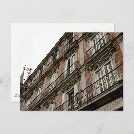 Carte Postale Balcon (Devant / Derrière)