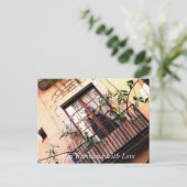 Carte Postale Balcon de Barcelone (Debout devant)