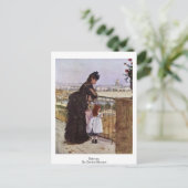 Carte Postale Balcon De Berthe Morisot (Debout devant)
