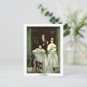 Carte Postale Balcon De Manet Edouard (Debout devant)