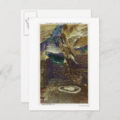 Carte Postale Balcon du temple de Titan Vue de la nuptiale (Devant / Derrière)